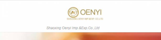 SHAOXING OENYI IMP & EXP  CO., LTD.
