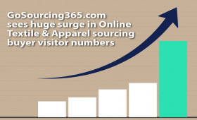 GoSourcing365.com sees huge surge in Online Textile & Apparel sourcing buyer visitor numbers